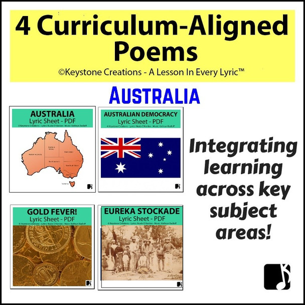 AUSTRALIA-SPECIFIC (Grades 3-7) ~ 4 Curriculum-Aligned Poems