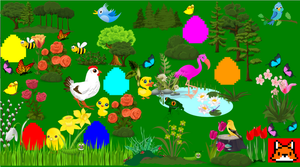 DIGITAL Math Easter Egg Scavenger Hunt | Pixel Art | Comparing 2 Digit Numbers