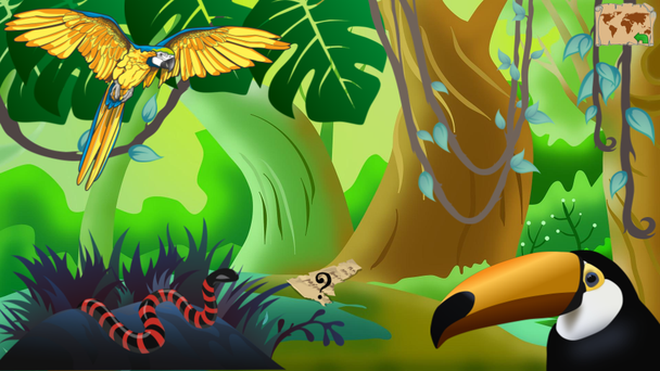 Digital TEMPLATE Earth Day activity Scavenger Hunt Around the World Escape Room
