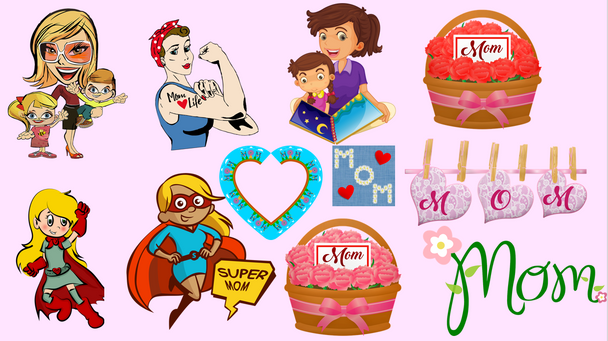 Digital Mother's Day Cards Create a Gift for Mom Ecards Craft Activity in Google