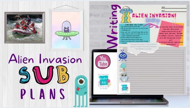 Alien Invasion Sub Plans