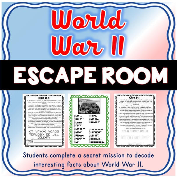 World War II ESCAPE ROOM!