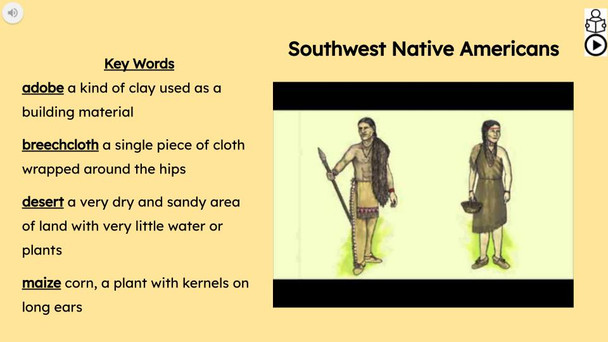 Southwest Native Americans Informational Text Reading Passage and Activities