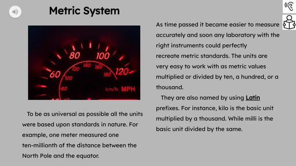 Metric System Informational Text Reading Passage and Activities