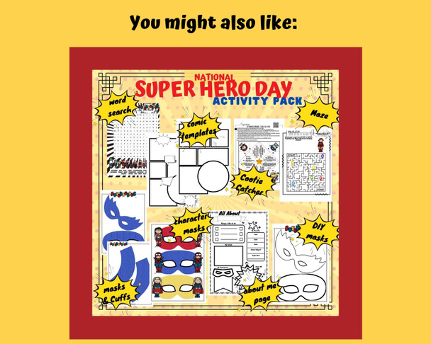 Superhero Trivia Picture Puzzle - Google Sheets