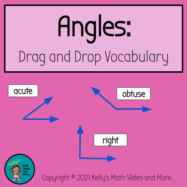 ANGLES:  Drag and Drop Vocabulary - Digital