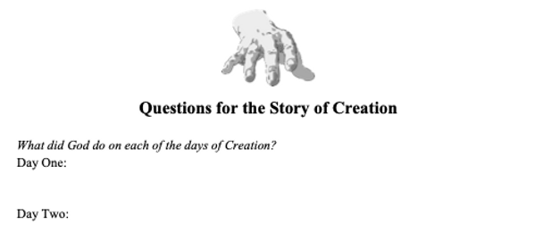 The Story of Creation: Studying the Stories of the Bible