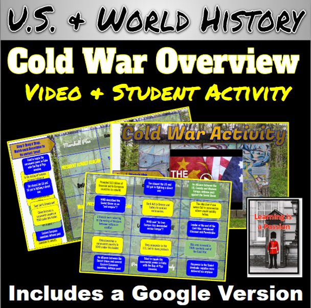 U.S. & World History | Major Events of the Cold War | Video & Google Activity