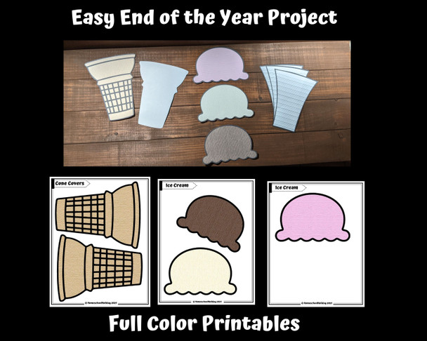 End of the Year Writing Freebie 