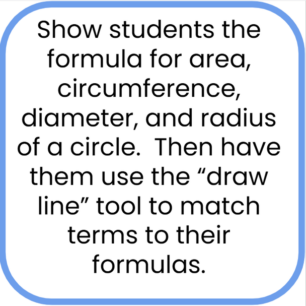 Circles Vocabulary