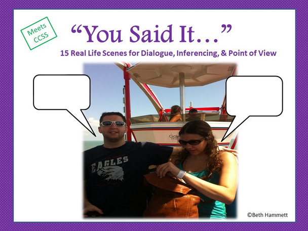 You Said It: Dialogue, Inferencing, and Point of View