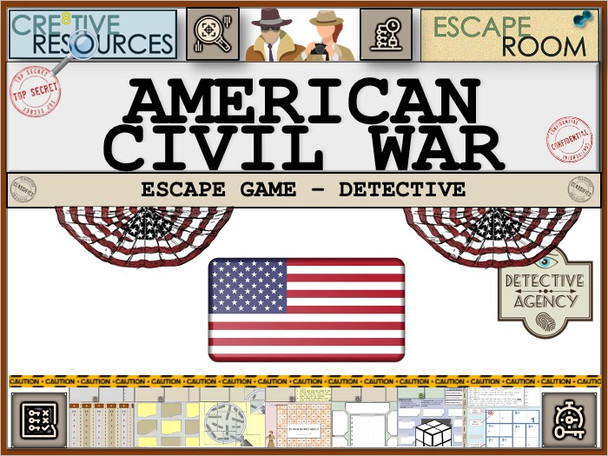 Slavery, Civil War and Abolition Escape Room 