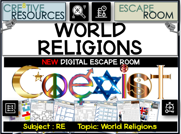 World Religions Escape Room 