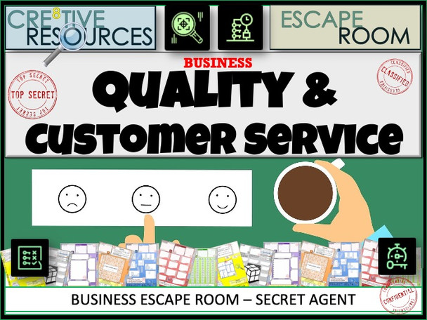 Quality and Customer Service  Escape Room 