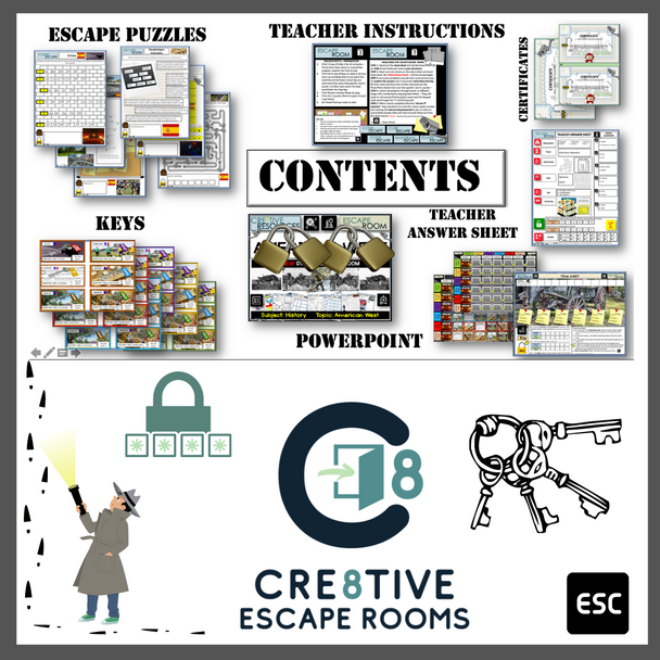 Diagrams and Scatter Graphs Maths Escape Room 