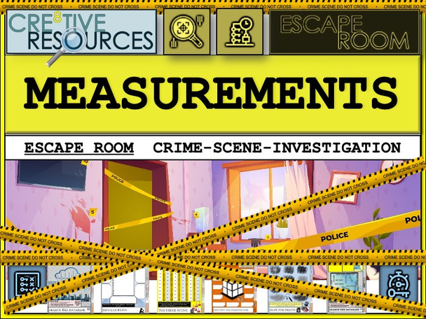 Measurements - Maths  Escape Room 