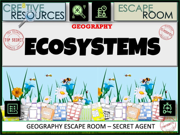 Ecosystems - Geography Escape Room 