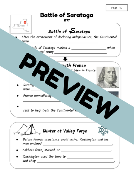 U.S. History to 1877 - Interactive Notes Bundle | TEKS/STAAR Social Studies