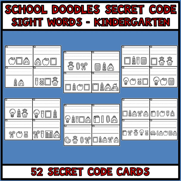 Sight Words, Secret Code  Literacy Center