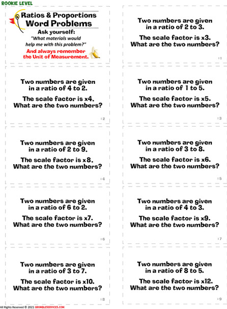 Word Problems BUNDLE • Fractions, Money, Ratios, & Percentages - Elementary Montessori Math Classroom Materials