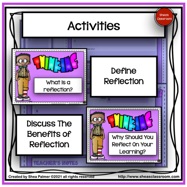 Student Reflection Journal Resources With Print & Digital Options