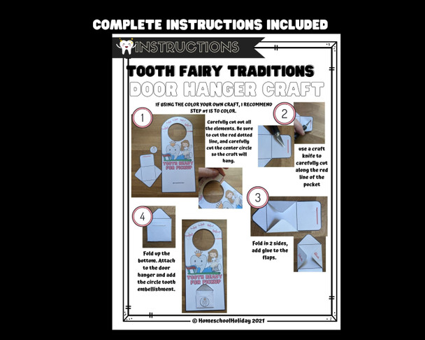 Tooth Fairy Activity Pack