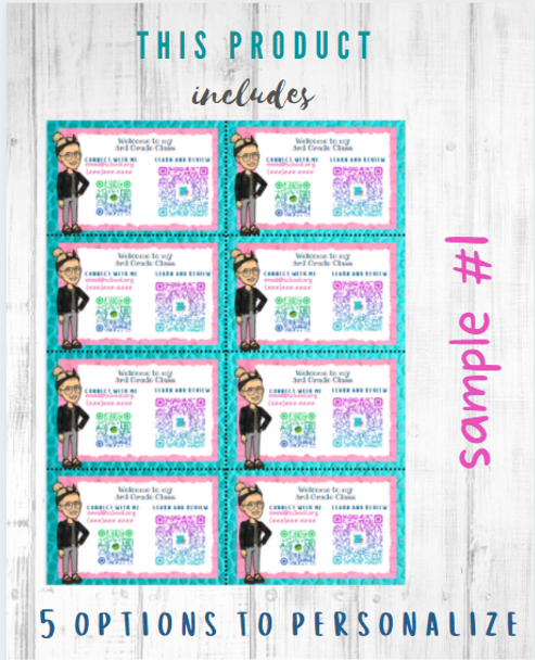 Back to School Business Cards