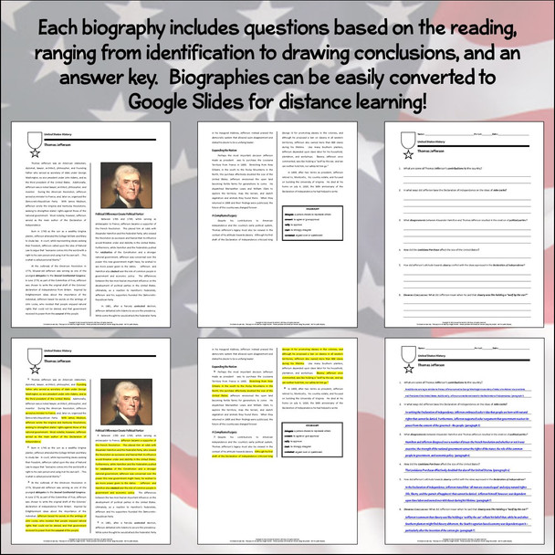 Bundle: Biographies in American History (Distance Learning Option)