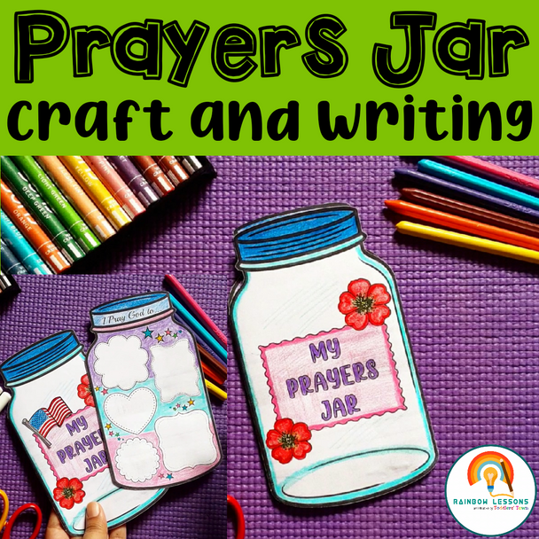 Patriots Day Craft | 9 11 Craft | Back to School Prayers Jar