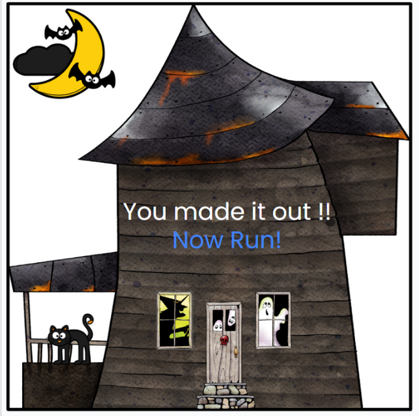 Algebra Haunted House Escape - Algebraic Equations