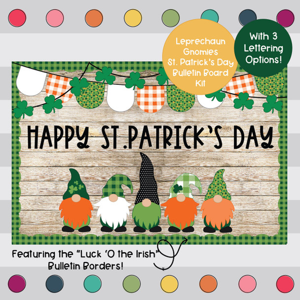 BUNDLE St. Patrick's Day Bulletin Board