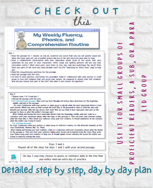 Blast Off With Fluency, Phonics, and Comprehension