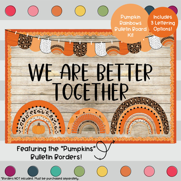 BUNDLE Fall Themed Bulletin Boards