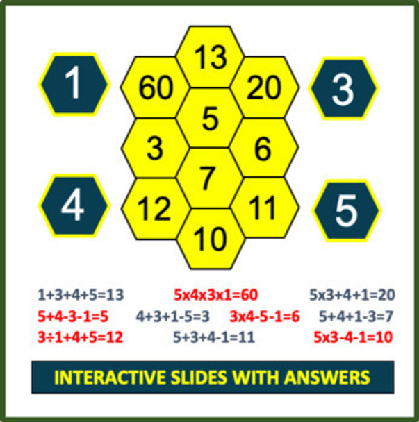 Mental Math Games: Grade 3 and 4 (Set 2)