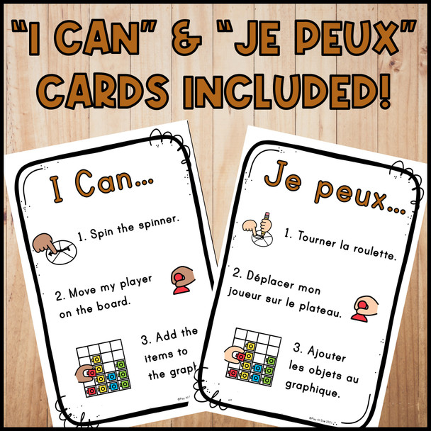Fall Graphing | Collect and Graph Board Game | French Version Included!