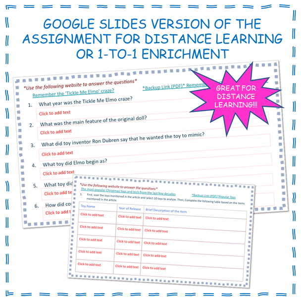 The Supply and Demand of Christmas Economics Webquest Google Slides or Worksheet (2024)