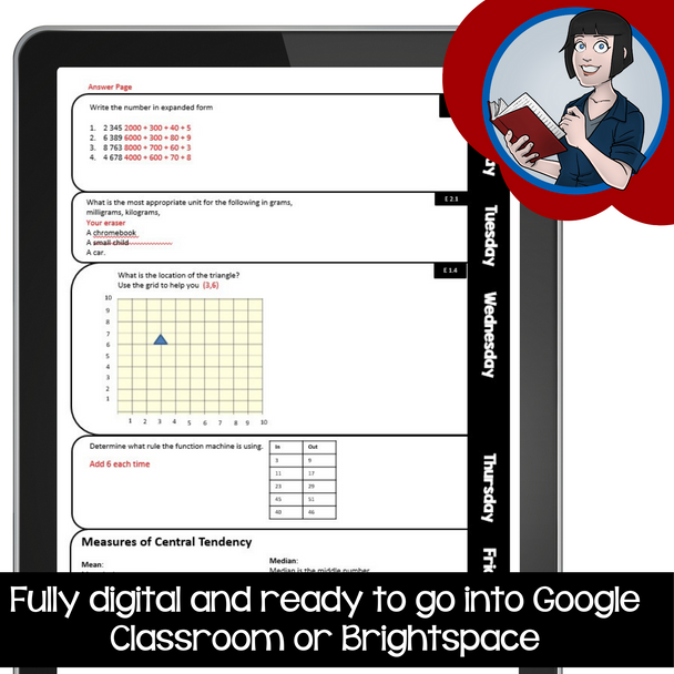 Grade 6 Spiral Math (New Ontario Math Curriculum 2020)