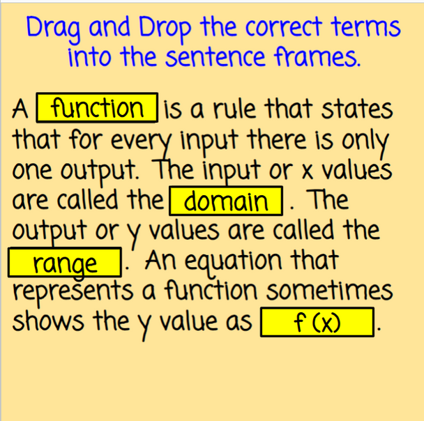 Functions - Introduction - Digital Lesson