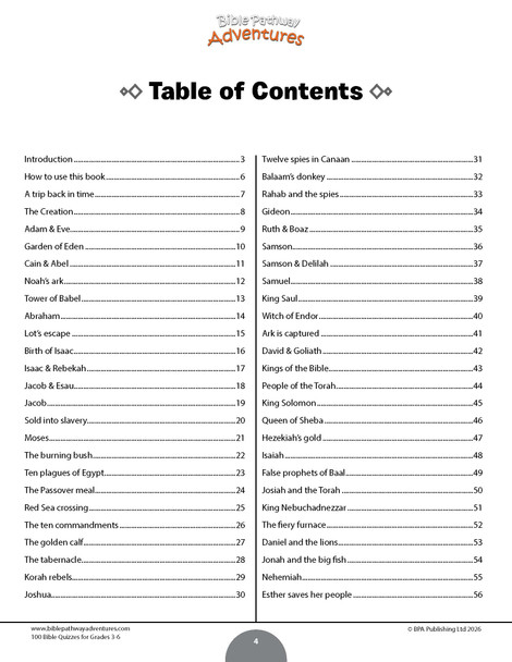 BUNDLE: Bible Quiz & Word Search Puzzle Books