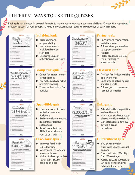 BUNDLE: Bible Quiz & Word Search Puzzle Books