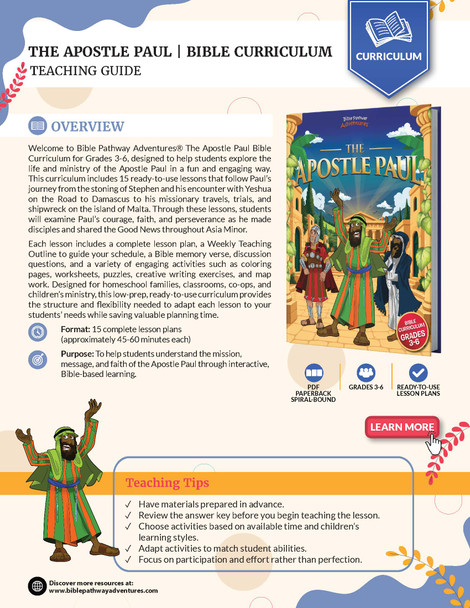 BUNDLE | Paul the Apostle Curriculum