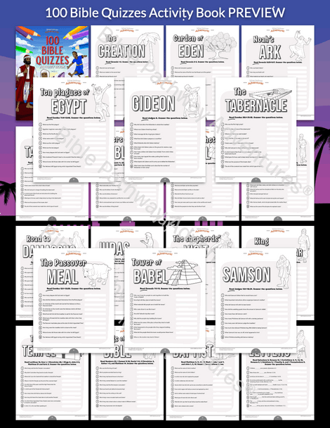 100 Bible Quizzes Activity Book 100 Bible Quizzes Activity Book