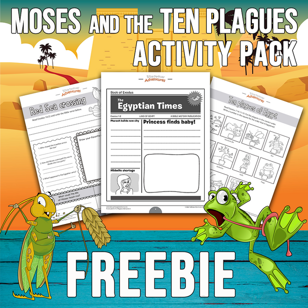 Moses and the Ten Plagues Activity Pack