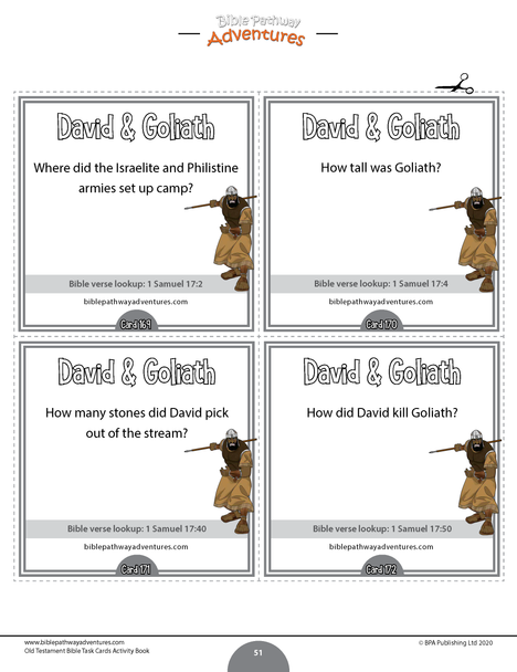 Bible Task Cards: Old Testament