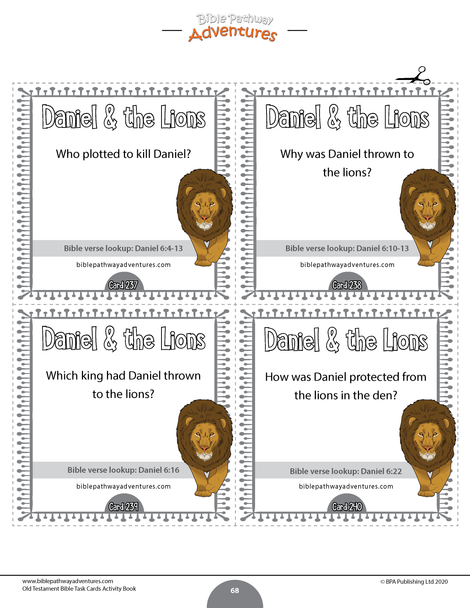 Bible Task Cards: Old Testament