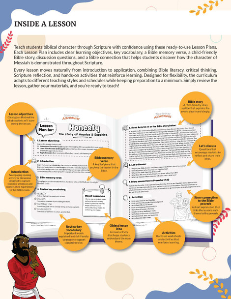 Kingdom Character Bible Curriculum for Grades 3-6