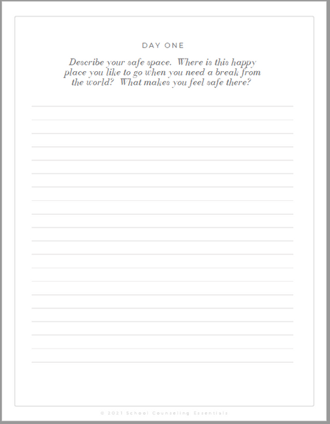 30-day Mindfulness Journal