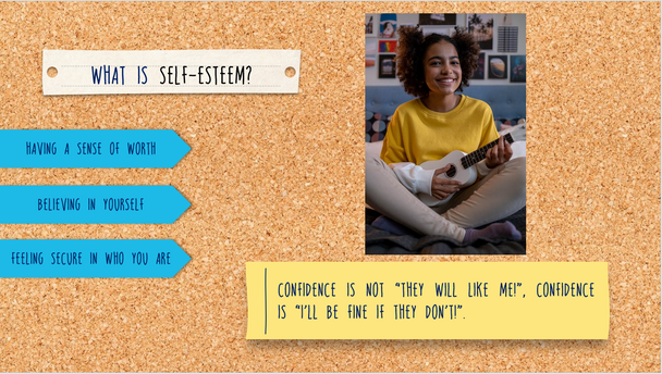 Character Education mini lesson- "Self-Esteem"