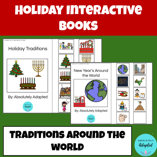 Holiday Interactive Adapted Books 