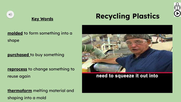 Recycling Plastic Part 3 Informational Text Reading Passage and Activities